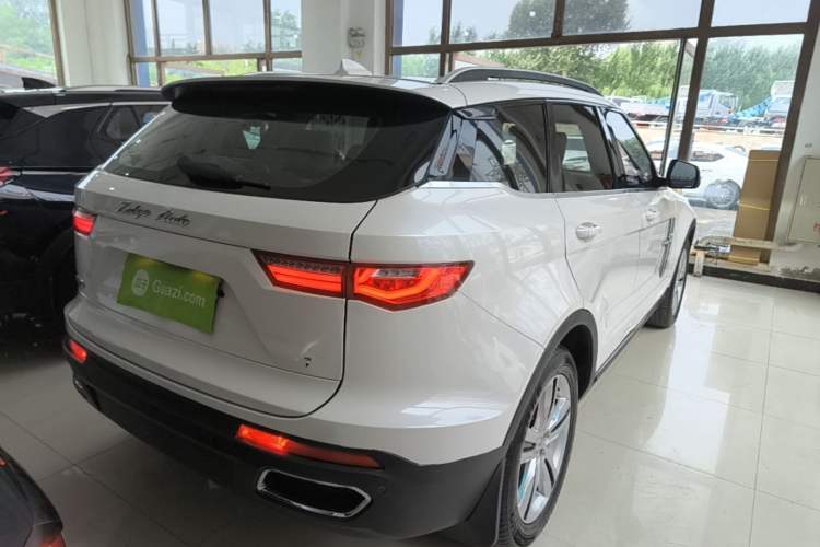 Used Zotye T700 2017 1.8T Dual-Clutch Luxury Model Rear Right 45 Deg