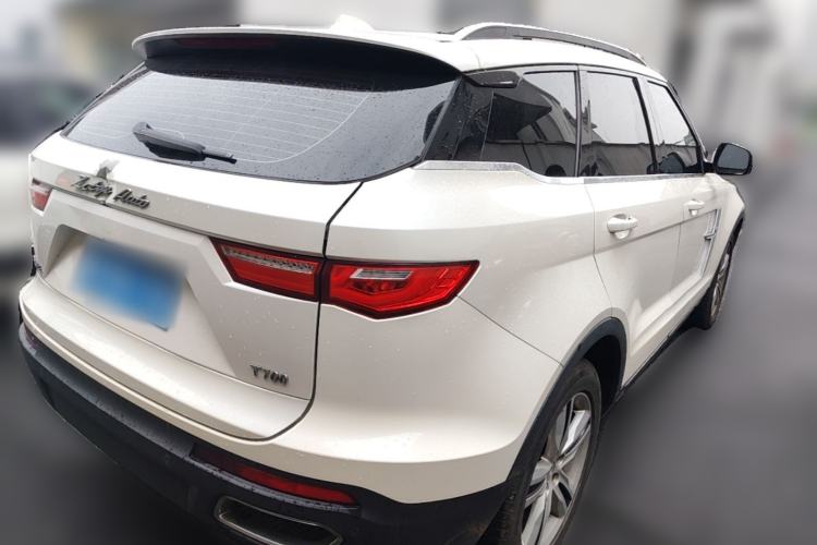 Used Zotye T700 2017 1.8T Dual-Clutch Luxury Model Rear Right 45 Deg