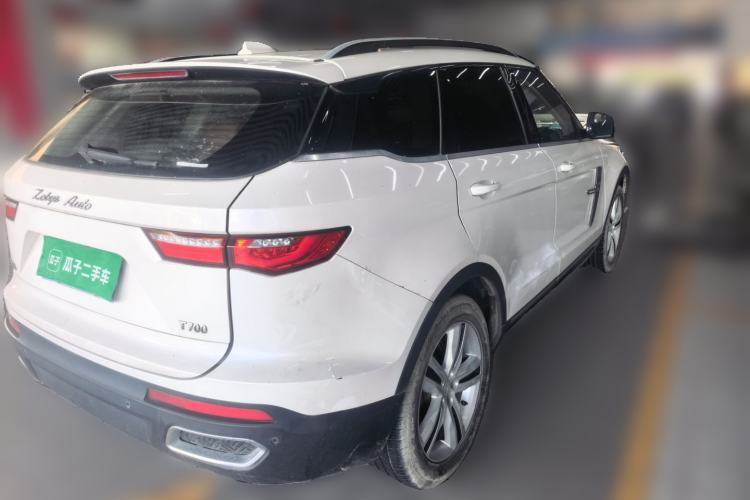 Used Zotye T700 2017 1.8T Dual-Clutch Luxury Model Rear Right 45 Deg