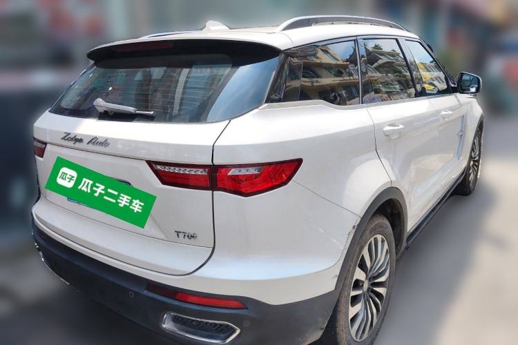 Used Zotye T700 2017 1.8T Dual-Clutch Luxury Model Rear Right 45 Deg