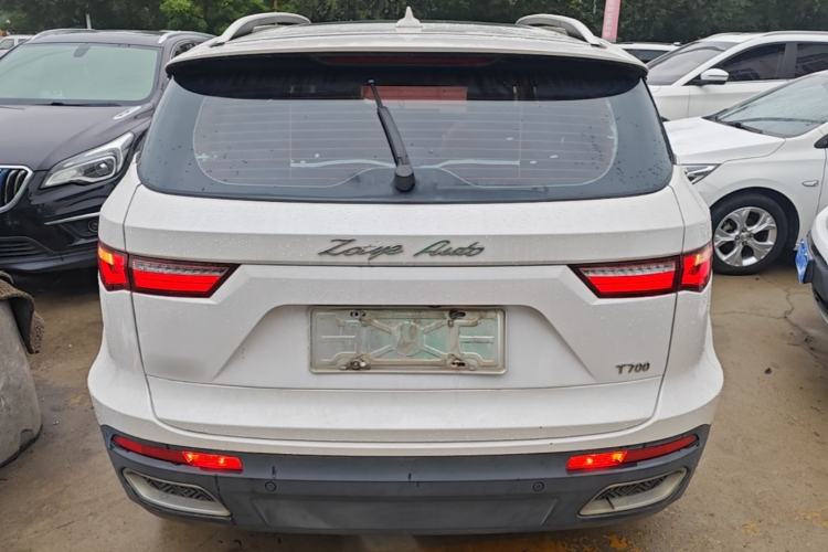 Used Zotye T700 2017 1.8T Dual-Clutch Prestige Model Rear
