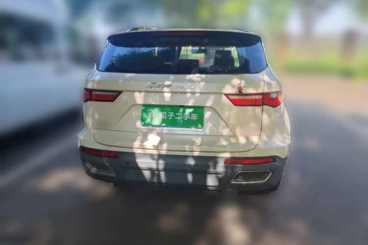 Used Zotye T700 2017 1.8T Dual-Clutch Luxury Model Rear