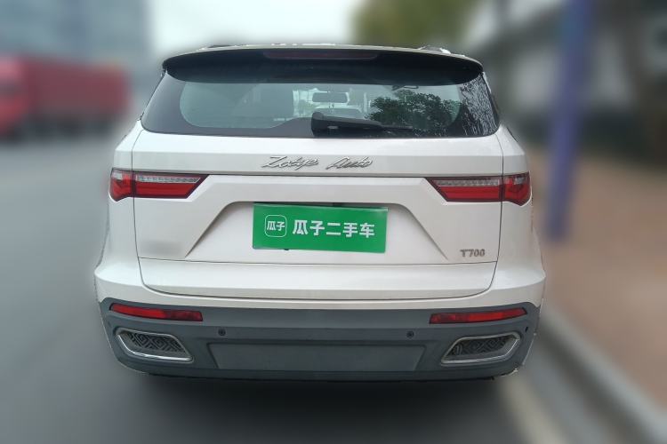 Used Zotye T700 2017 1.8T Dual-Clutch Luxury Model Rear