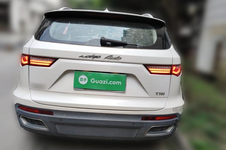 Used Zotye T700 2017 1.8T Dual-Clutch Luxury Model Rear