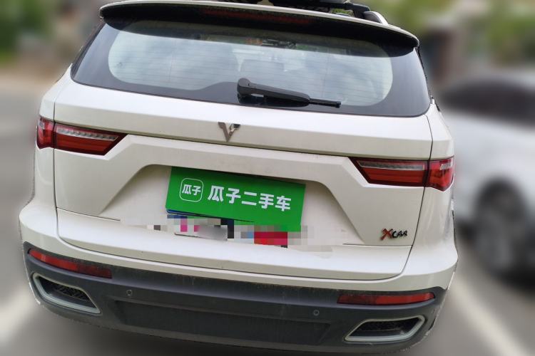 Used Zotye T700 2017 1.8T Dual-Clutch Prestige Model Rear