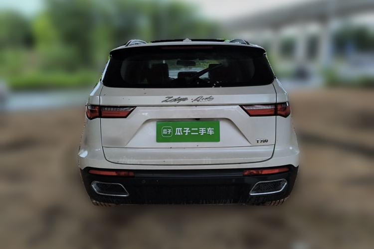 Used Zotye T700 2017 1.8T Dual-Clutch Luxury Model Rear
