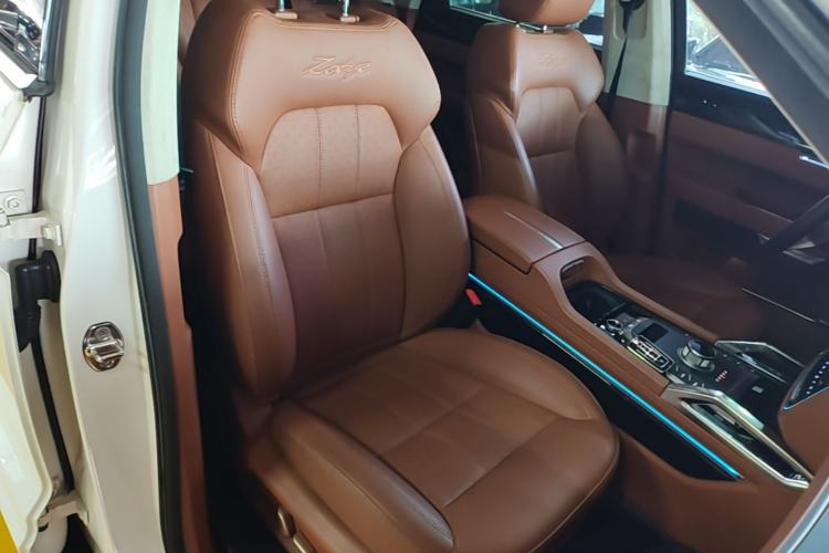 Used Zotye T700 2017 1.8T Dual-Clutch Luxury Model Right Front Seat