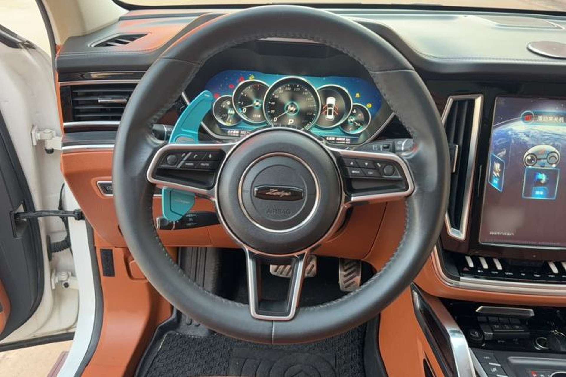 Used Zotye T700 2017 1.8T Dual-Clutch Flagship Model Steering Wheel