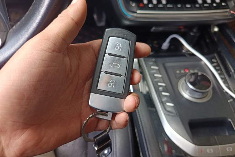Used Zotye T700 2017 1.8T Dual-Clutch Luxury Model Vehicle Key