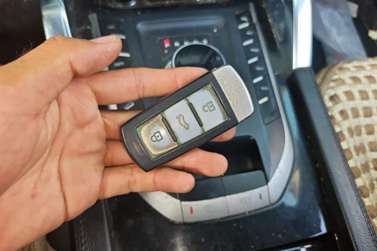 Used Zotye T700 2017 1.8T Dual-Clutch Luxury Model Vehicle Key