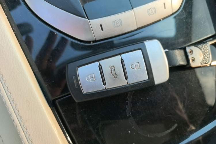 Used Zotye T700 2017 1.8T Dual-Clutch Prestige Model Vehicle Key