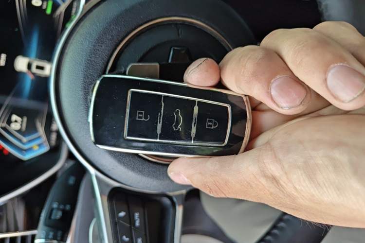 Used Zotye T700 2017 1.8T Dual-Clutch Prestige Model Vehicle Key