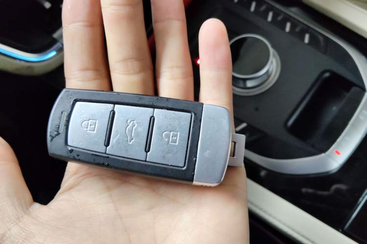 Used Zotye T700 2017 1.8T Dual-Clutch Luxury Model Vehicle Key