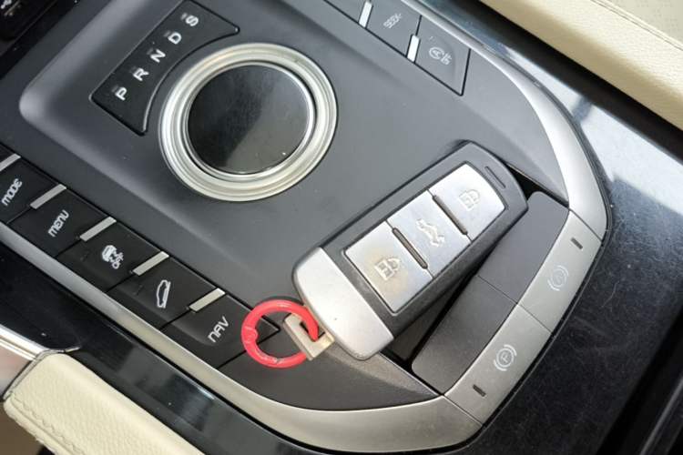 Used Zotye T700 2017 1.8T Dual-Clutch Luxury Model Vehicle Key