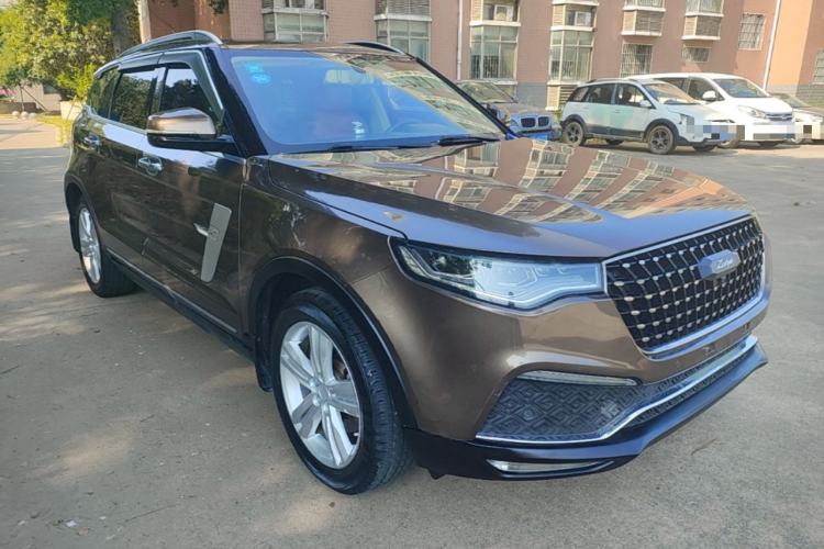 Used Zotye T700 2017 1.8T Dual-Clutch Luxury Model Front Right 45 Deg