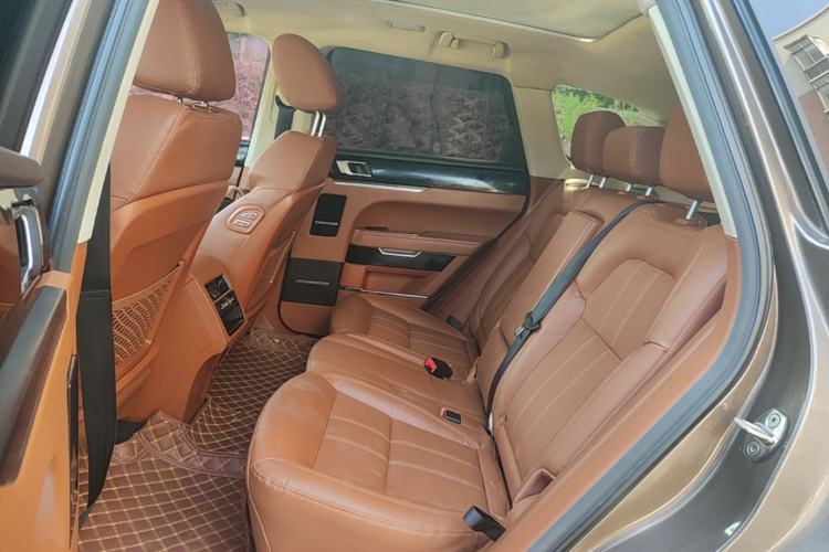 Used Zotye T700 2017 1.8T Dual-Clutch Luxury Model Left Rear Seat