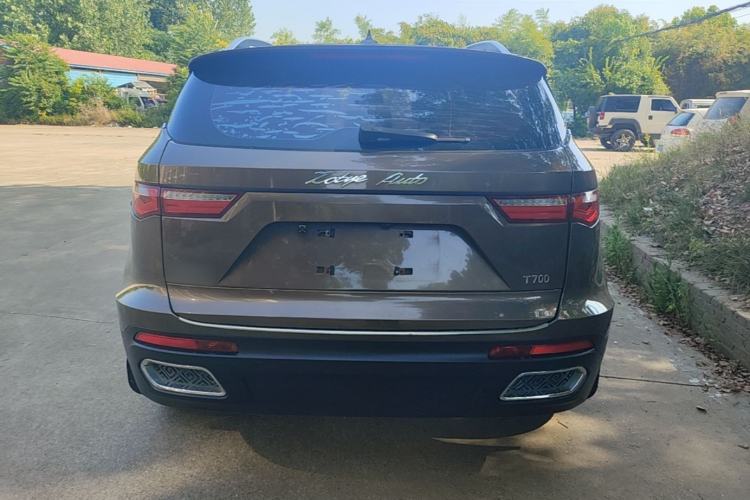 Used Zotye T700 2017 1.8T Dual-Clutch Luxury Model Rear