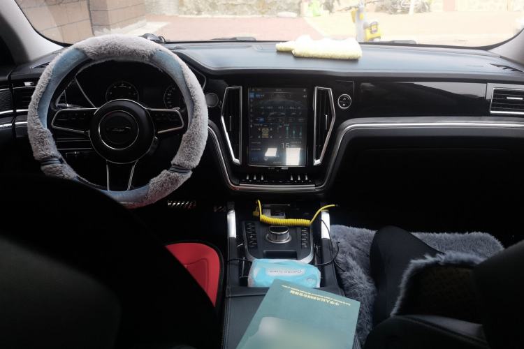 Used Zotye T800 2018 2.0T Automatic Luxury Connected 7-Seater Center Console