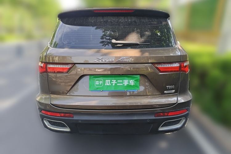 Used Zotye T800 2018 2.0T Automatic Luxury Connected 7-Seater Rear