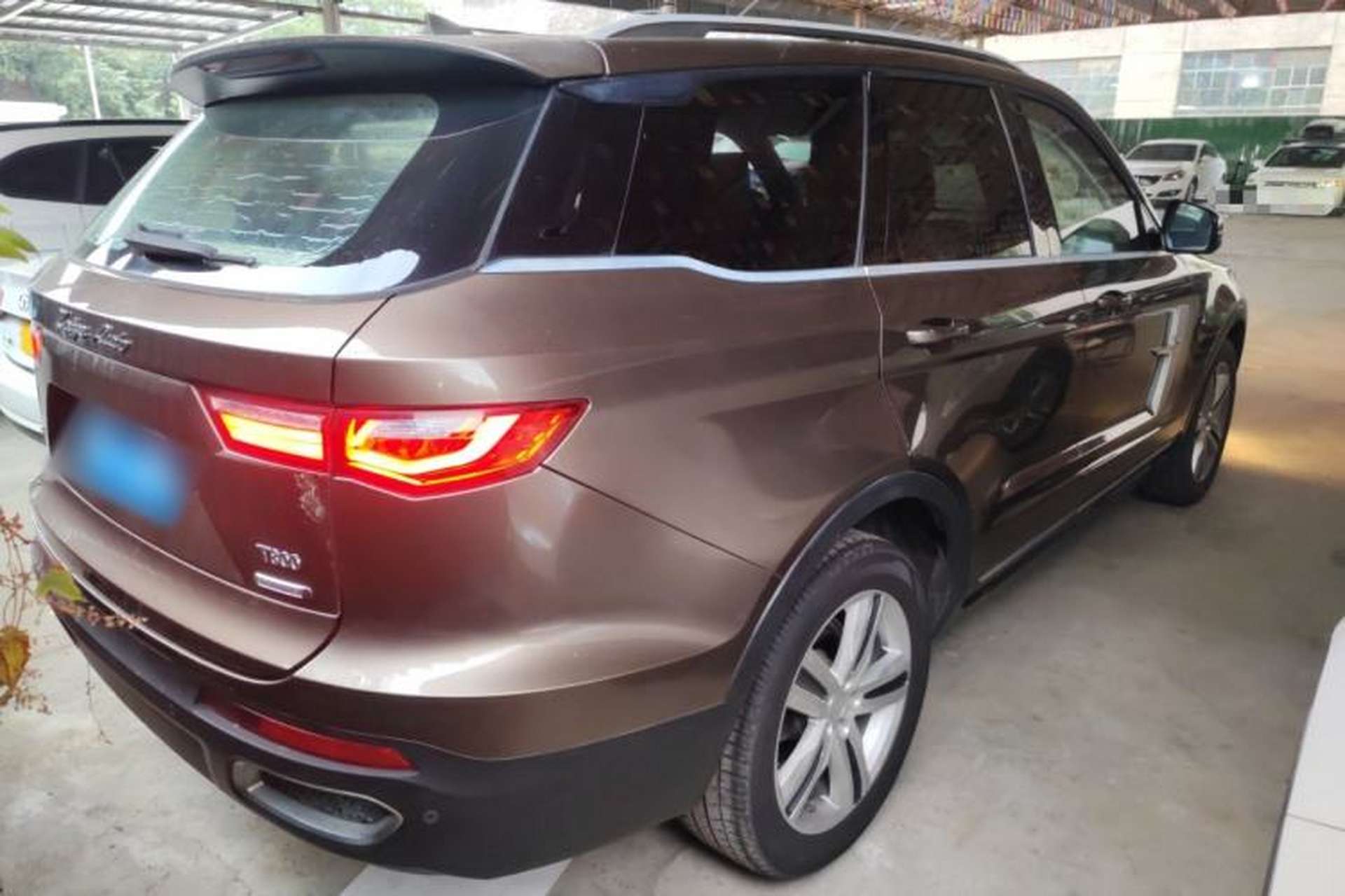 Used Zotye T800 2018 2.0T Automatic Luxury Connected 7-Seater Rear Right 45 Deg