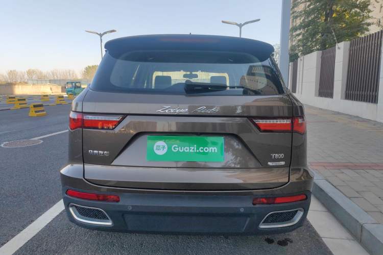 Used Zotye T800 2018 2.0T Automatic Prestige Smart Connectivity 7-Seater Rear
