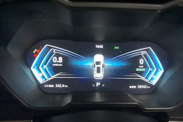 Used Zotye T800 2018 2.0T Automatic Prestige Smart Connectivity 7-Seater Instrument Cluster