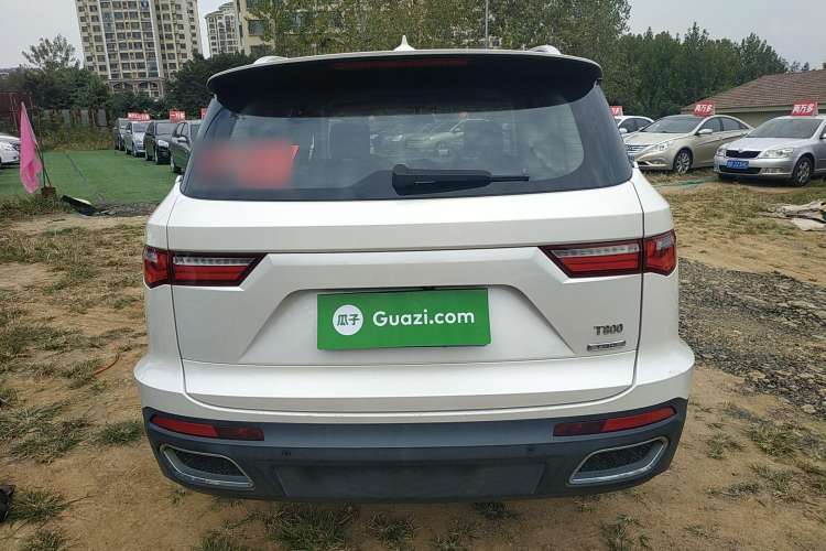Used Zotye T800 2018 2.0T Automatic Luxury Connected 7-Seater Rear