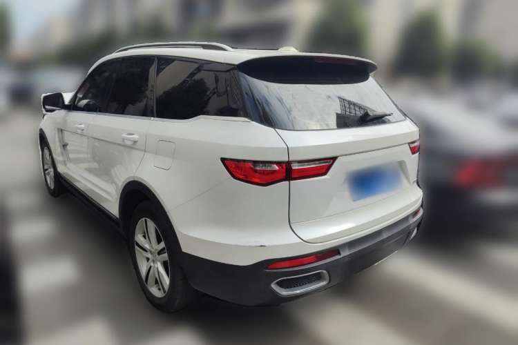 Used Zotye T800 2018 2.0T Automatic Luxury Connected 7-Seater Rear Left 45 Deg
