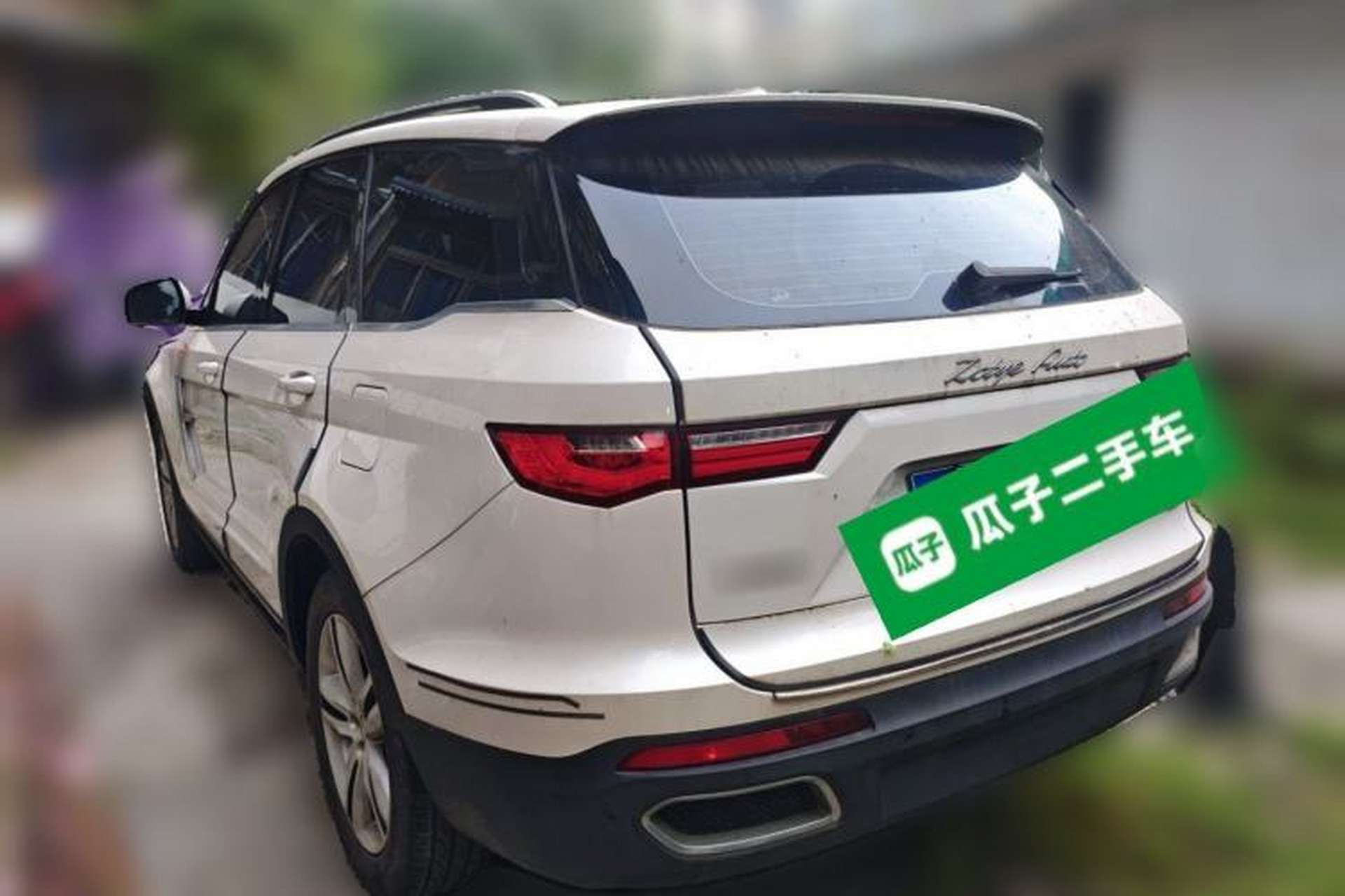 Used Zotye T800 2018 2.0T Automatic Prestige Smart Connectivity 7-Seater Rear Left 45 Deg