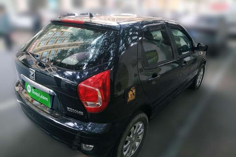 Used Zotye Z200HB 2011 1.5L Automatic Luxury Edition Rear Right 45 Deg