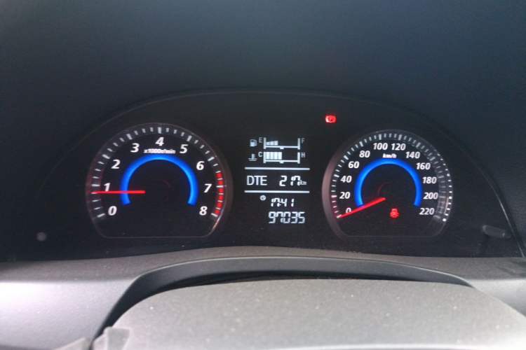 Used Zotye Z300 2014 1.5L Value Edition Manual Elite Model Instrument Cluster
