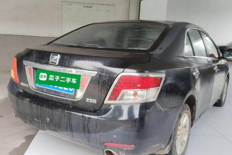 Used Zotye Z300 2014 1.5L Value Edition Manual Elite Model Rear Right 45 Deg