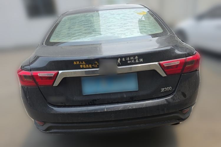 Used Zotye Z300 2014 New Vision 1.5L Manual Luxury Model Rear