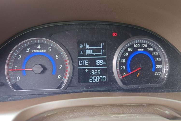 Used Zotye Z300 2014 1.5L Urban Edition Manual Luxury Model Instrument Cluster