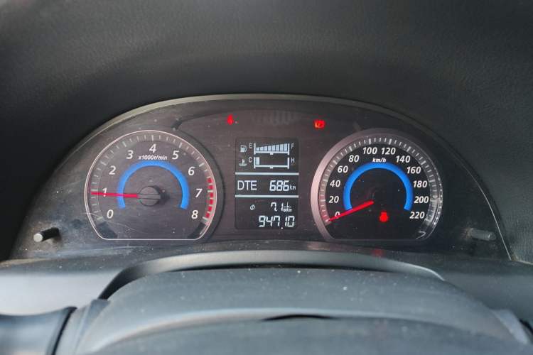 Used Zotye Z300 2014 1.5L Value Edition Manual Elite Model Instrument Cluster