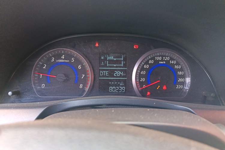 Used Zotye Z300 2014 1.5L Value Edition Manual Elite Model Instrument Cluster