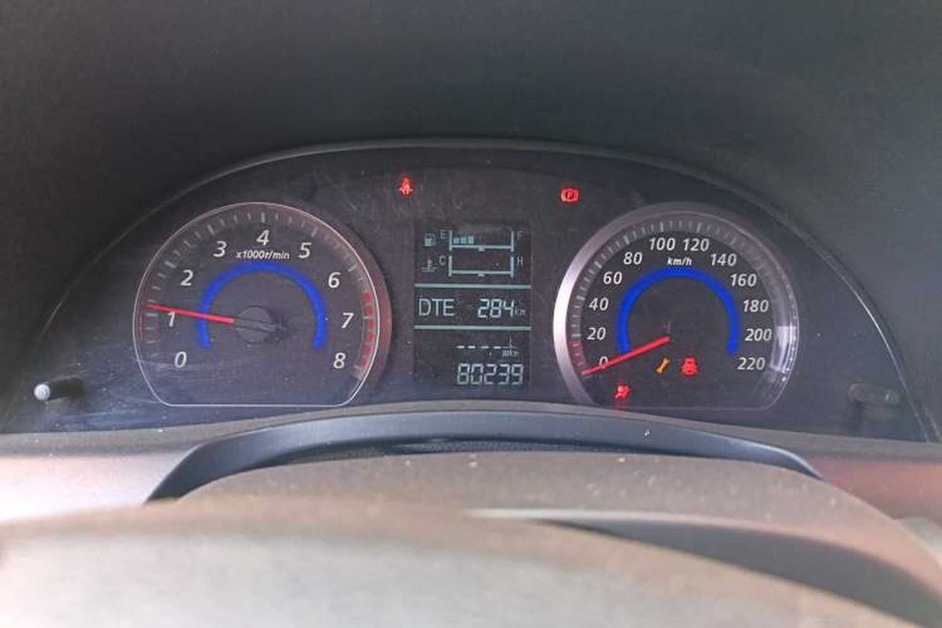 Used Zotye Z300 2014 1.5L Value Edition Manual Elite Model Instrument Cluster