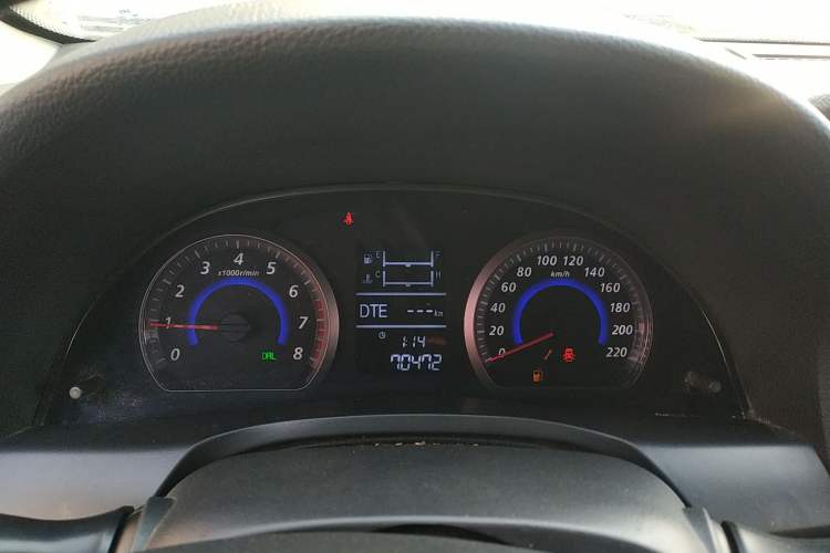 Used Zotye Z300 2014 New Vision 1.5L Manual Luxury Model Instrument Cluster