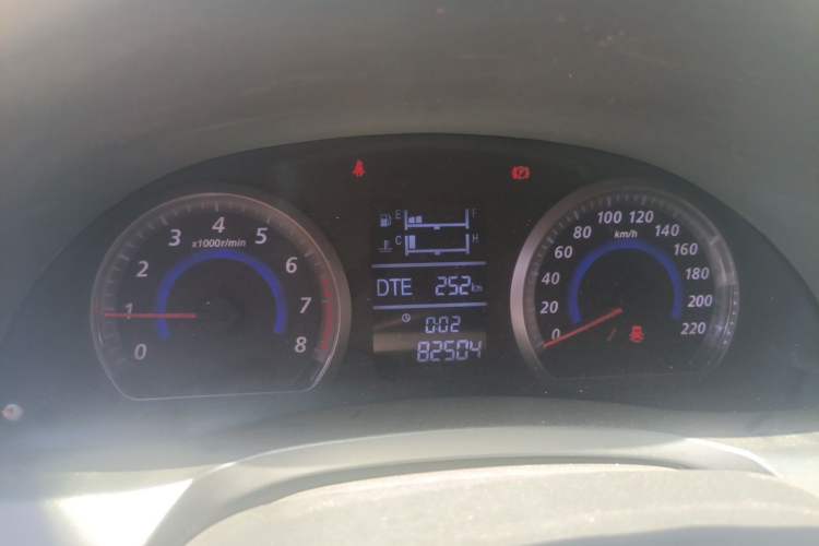 Used Zotye Z300 2016 New Vision 1.5L Manual Entry-Level Model Instrument Cluster