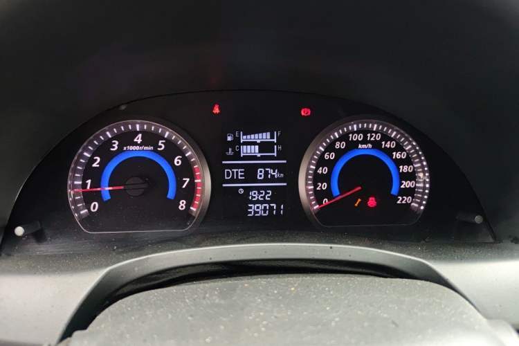 Used Zotye Z300 2016 1.5L Manual Elite Version Instrument Cluster