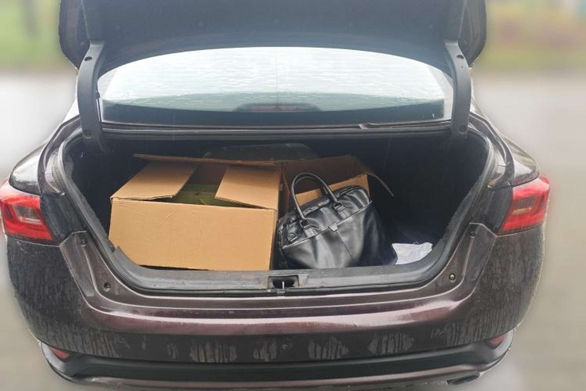 Used Zotye Z300 2016 New Vision 1.5L Manual Entry-Level Model Trunk