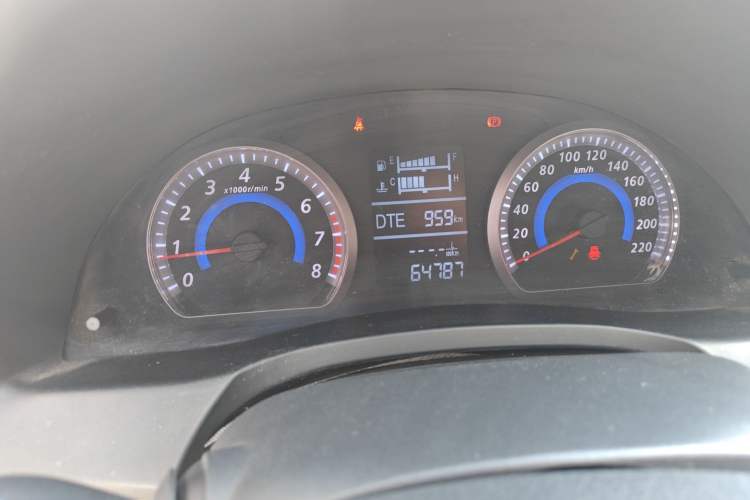 Used Zotye Z300 2016 New Vision 1.5L Manual Entry-Level Model Instrument Cluster