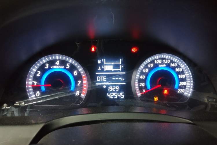 Used Zotye Z300 2016 New Vision 1.5L Manual Entry-Level Model Instrument Cluster