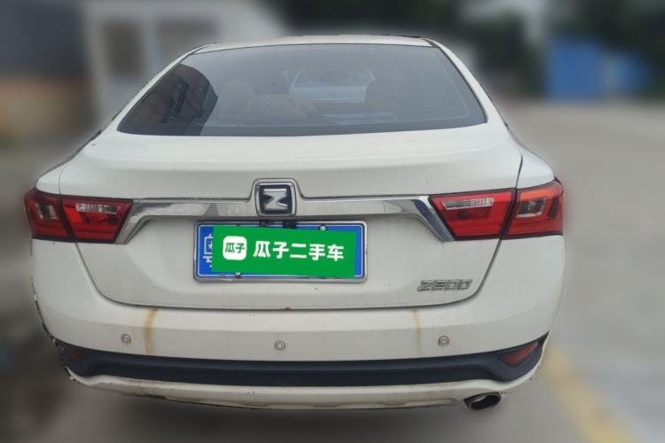 Used Zotye Z300 2016 New Vision 1.5L Manual Entry-Level Model Rear