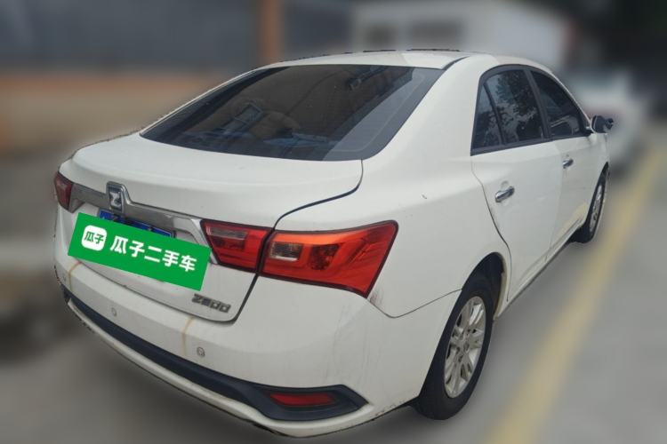 Used Zotye Z300 2016 New Vision 1.5L Manual Entry-Level Model Rear Right 45 Deg