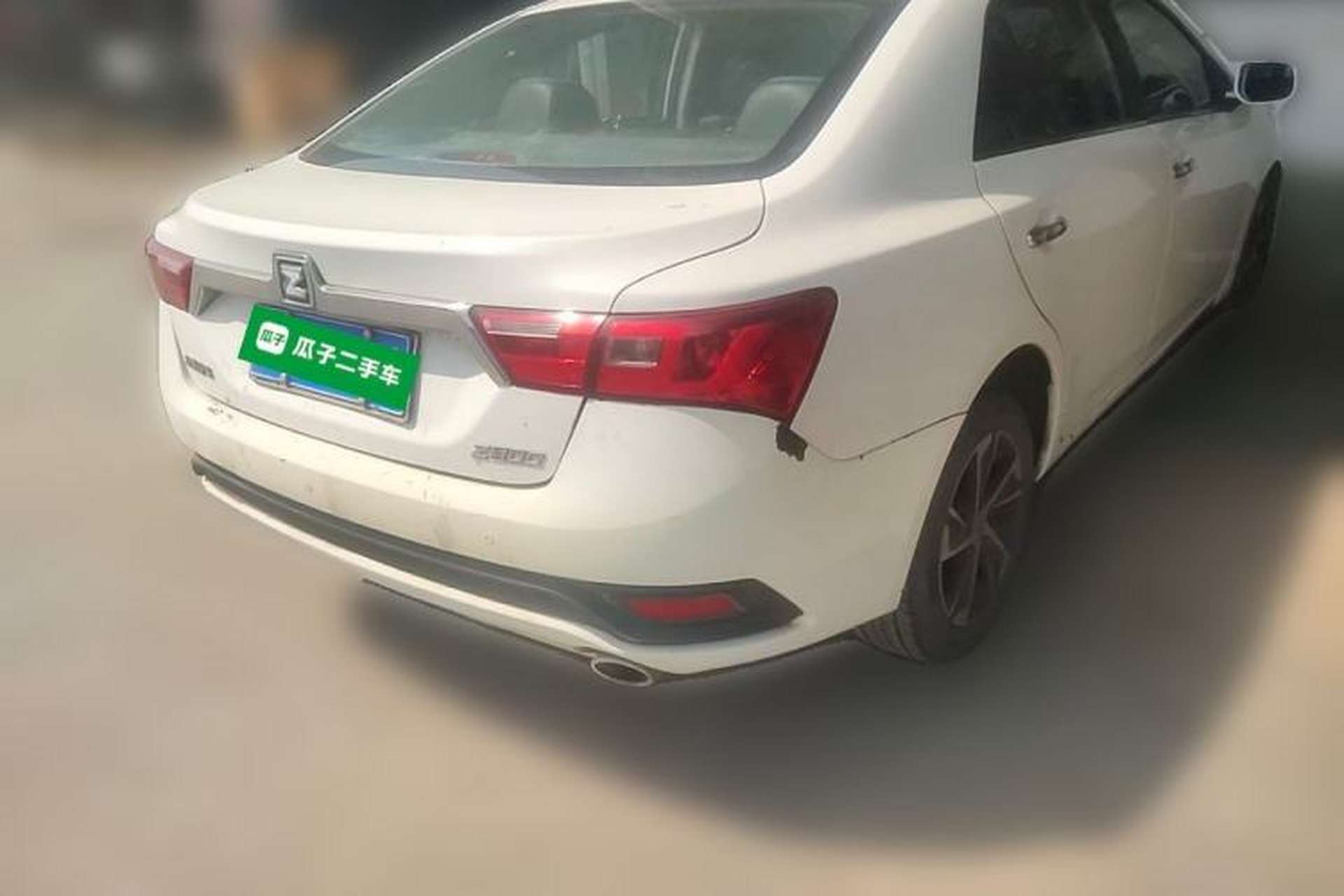 Used Zotye Z300 2016 1.5L Manual Luxury Model Rear Right 45 Deg