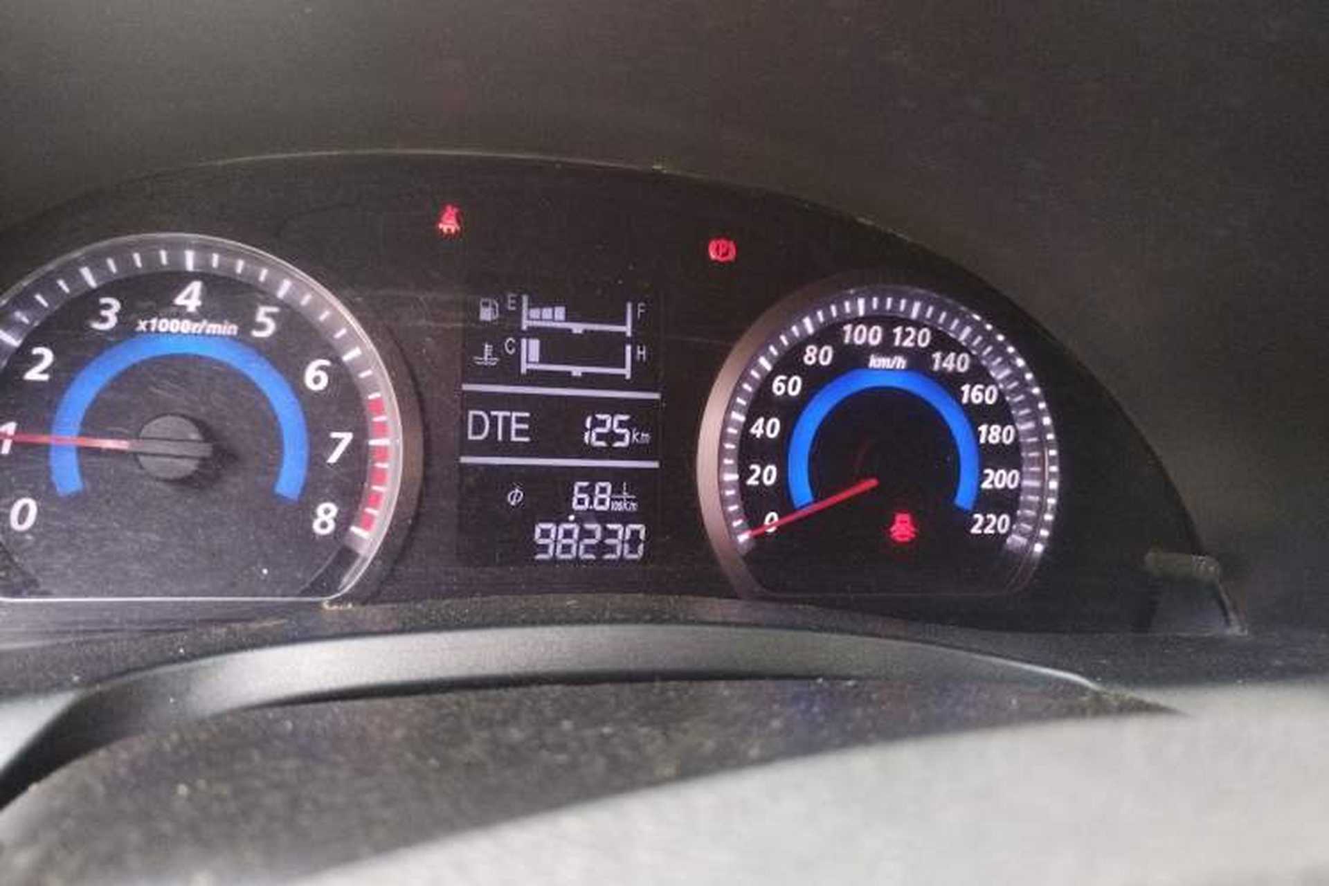 Used Zotye Z360 2017 1.5L Manual Luxury Model Instrument Cluster