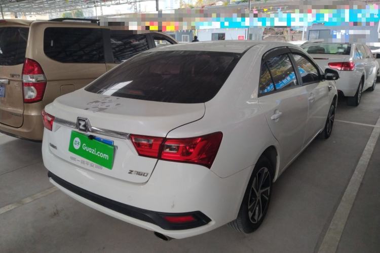 Used Zotye Z360 2017 1.5L Manual Luxury Model Rear Right 45 Deg