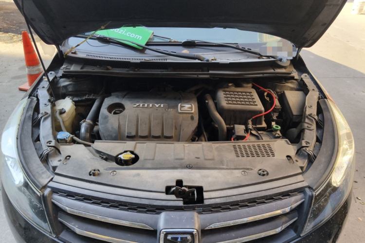 Used Zotye Z500 2015 1.5T Manual Luxury Model Engine Bay