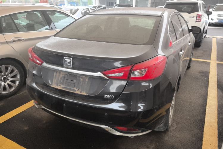 Used Zotye Z500 2015 1.5T Manual Luxury Model Rear Right 45 Deg